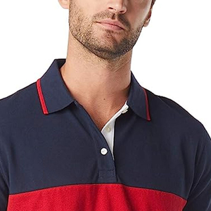 Chemises polo pour hommes en coton de qualité supérieure, logo brodé personnalisé, polos décontractés de marque, hauts de sport pour hommes - Product Image 6