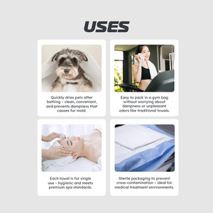 Krclean XK5 2026 Wholesale Eco-Friendly White Non Woven <b>Dry</b> Wipes 50/80 <b>Sheets</b> Vietnam Disposable Towel Bag ISO 9001 - Product Image 4