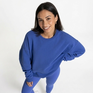 Sudadera de Alta Calidad, Gruesa, de Poliéster/Algodón, Estilo Holgado, para Invierno, para Mujer - Product Image 6