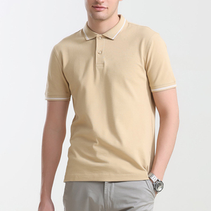 เสื้อโปโลชายขายส่ง รับทำโลโก้ กันน้ำ กันคราบน้ำมัน เสื้อโปโลลำลองชาย ผ้าฝ้าย - Product Image 2