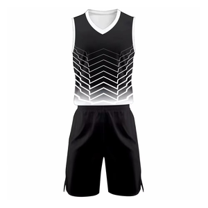 Conjunto de Uniforme de Baloncesto para Hombre Adulto, 100% Poliéster, Transpirable, de Secado Rápido, Talla Grande, Manga Corta, Personalizable con Nombre de Equipo y Logotipo - Product Image 4