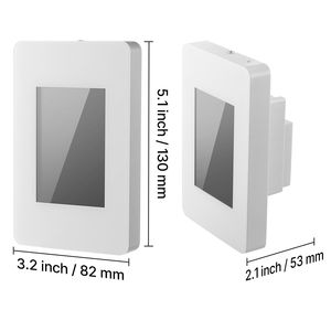 Termostato Programable de 7 Días para Calefacción por Suelo Radiante, Bomba de Calor, Sensor Sensible GFCI, Sistemas HVAC Domésticos con Termostatos - Product Image 2