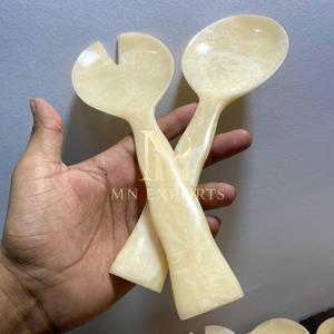 Cuchara de Servir de Resina de 10 ml con Mango Largo, Elegante, Reutilizable y Ecológica, Utensilio de Cocina para Buffet, Restaurante, Hotel, Servicio a Domicilio - Product Image 2