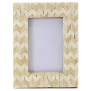 Most Selling Handmade Bone & Resin Inlay <b>Photo</b> <b>Frame</b> Mosaic Picture <b>Frame</b> for Tabletop Decor From Indian - Product Image 1