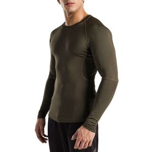 Custom Mens High Quality <b>Compression</b> <b>Shirt</b> Long Sleeve Lightweight Breathable Gym Rash Guard Custom OEM Wholesale - Product Image 5