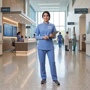 Unisex Medical Scrub Set Maroon Polyester/Spandex <b>Knitted</b> Uniform Pants <b>Needle</b> Detection Hospital Use OEM/ODM Manufacturer - Product Image 5