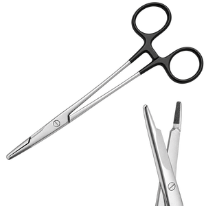 Porte-aiguilles Olsen Hegar avec manche noir, 6 instruments chirurgicaux en acier inoxydable - Product Image 5
