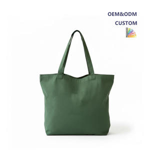 Bolsa de Compras de Lona de Algodón con Estampado Personalizado Ecológico, Tamaño Mediano, con Asa Larga y Correa para el Hombro, en Oferta - Product Image 1