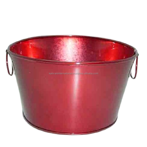 Designer Round Brass Metal Flower Planter <b>with</b> <b>Drainage</b> Hole Eco-Friendly & Durable for Restaurant and Home Garden Decor - Product Image 2