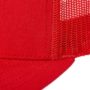 Casquette de camionneur rouge en maille, réglable, style décontracté unisexe, pour le printemps et l'été, casquette de camionneur décontractée pour homme - Product Image 5