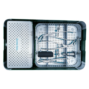 Caja de tornillos quirúrgicos ortopédicos, juego de instrumentos, herramientas para implantes médicos, bandeja de esterilización, kit de equipo para cirugía de columna vertebral - Product Image 3