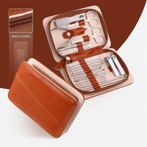 AQDAS INDUSTRIES Stainless Steel Pedicure Kit with 5 in 1 <b>Nail</b> <b>Tools</b> 6-Piece Set Portable Classic Style Bag for Adult <b>Nail</b> Care - Product Image 3