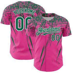 Custom Baseball Uniform Full Button Jersey Short Sleeve Winter Quick Dry Organic Cotton Anti-Bacterial V-neck Team Wear - Product Image 1