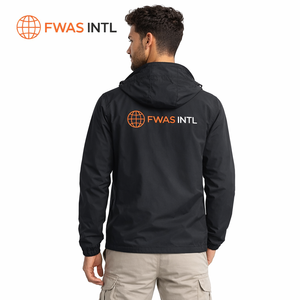 เสื้อแจ็คเก็ตมีฮู้ดน้ำหนักเบาปรับแต่งได้ กันลม ระบายอากาศได้ดี เหมาะสำหรับกิจกรรมกลางแจ้ง ขายส่งจำนวนมากแบบ B2B รับผลิตแบบ OEM เสื้อแจ็คเก็ตผู้ชาย - Product Image 2