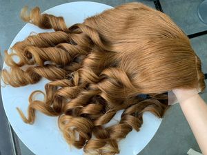 Cuticle Aligned Remy Virgin Human Hair Lace <b>Front</b> <b>Wig</b> for Black Women Customized Colorful 180% Density - Product Image 5