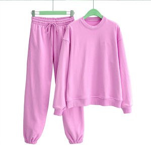 Conjunto Deportivo de Felpa 100% Algodón para Hombre y Mujer, Tallas Grandes, Ecológico, para Yoga, Entrenamiento, Escuela, Personalizado con Estampado, para Invierno - Product Image 3