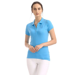 ออกแบบเสื้อโปโลผู้หญิงแบบใหม่ คุณภาพสูง หลายสี ราคาสมเหตุสมผล เสื้อโปโลผู้หญิงขายส่ง บริการ OEM - Product Image 1