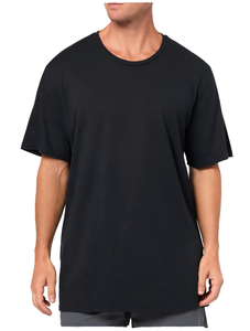 T-shirt de course à manches longues pour hommes, impression par sublimation, logo personnalisé, séchage rapide, anti-UV, respirant, 100% coton, haute qualité, vente en gros - Product Image 1
