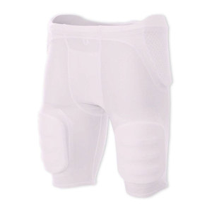 Pantalon de football américain premium pour homme avec protection intégrée, coussinets intégrés, pantalon d'uniforme de jeu en sergé pour les tackles complets - Product Image 2