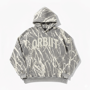 Sudadera con capucha extragrande de algodón grueso para hombre, estilo streetwear, lavado ácido, vintage, resistente, cálida para invierno, informal, a la moda. - Product Image 3