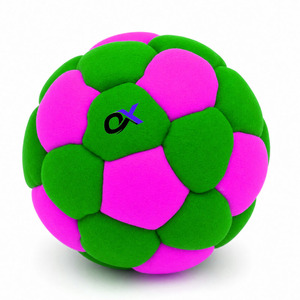 Oxva Industries Wholesale Custom Suede <b>Hacky</b> <b>Sack</b> Ball Soft Footbag Juggling Kick Ball for Freestyle Footbag Training - Product Image 4