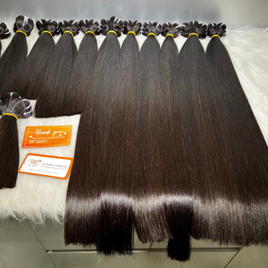 Extensiones de cabello humano recto de hueso doble alineado con cutícula Virgen sin procesar, cabello Remy crudo, superventas - Product Image 3