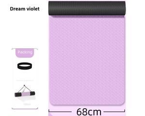 183x68Cm Fitness Yoga Mat Water Resistant Grounding Design 6/8/10Mm - Product Image 2