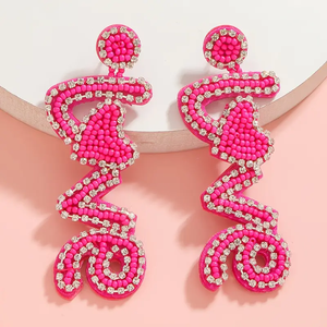 เครื่องประดับทำมือ น้ำหนักเบา สไตล์โบฮีเมียน ประดับลูกปัดรูปหัวใจสามดวง สำหรับวันวาเลนไทน์ งานปาร์ตี้ งานแต่งงาน เครื่องประดับแฟชั่นสำหรับผู้หญิง โดย MULTI CRAFT - Product Image 3