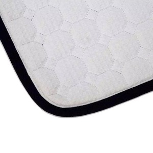 Best Quality Eco-friendly Material Factory Directly Dressage Riding Horse Saddle <b>Pads</b> Wholesale Cotton Satin Numnah Blanket <b>Foam</b> - Product Image 4