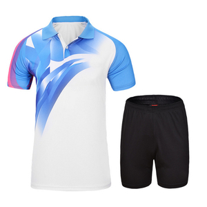 Camisetas de Tenis para Hombre 100% Poliéster, Ropa Deportiva, Camisetas de Tenis de Manga Corta, Conjuntos de Secado Rápido, Uniformes de Tenis para Mujer - Product Image 3