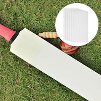 Ruban de protection professionnel pour batte de cricket, fibre de verre de haute qualité, finition transparente, forte adhérence, surface de batte 3WICKETS