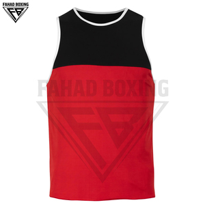 ชุดออกกำลังกายน้ำหนักเบา ระบายเหงื่อได้ดี เสื้อกล้ามและกางเกงขาสั้นสำหรับผู้ชาย ชุดยูนิเซ็กซ์สำหรับผู้ใหญ่ ชุดฝึกซ้อมมวย ชุดยูนิฟอร์มมวย - Product Image 4