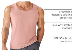 Modern Athletic Men’s Tank Top Fitness Workout Shirt Sleeveless Bodybuilding Gym Vest <b>Running</b> <b>Singlet</b> Stretch Sportswear - Product Image 2