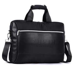 NEXUS Laptop Messenger Bag <b>Black</b> Premium Stylish Office & Business Laptop Bag for <b>Men</b> & Women - Product Image 5