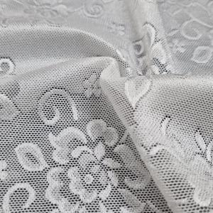 Tissu en dentelle extensible florale 147 cm, léger, couleur personnalisée, maille respirante en nylon et élasthanne pour lingerie et vêtements de mariée - Product Image 3