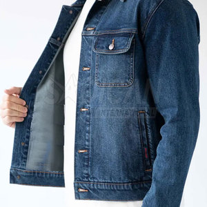 Comfortable And Fashionable Winter Jeans <b>Jacket</b> Crafted With Fine Stitching Perfect <b>For</b> Casual Use And Outdoor Activities - Product Image 6