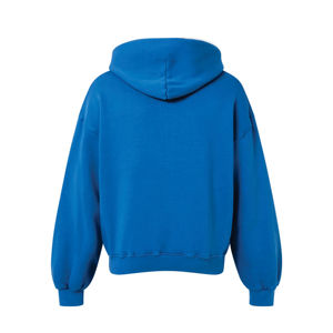 เสื้อฮู้ดซิปสั่งทำขายส่ง ผ้าฝ้าย 100% เสื้อกันหนาวบุขนแกะสำหรับผู้ชาย มีไซส์ใหญ่ เสื้อสเวตเชิ้ตปักโลโก้แบบนูน 3 มิติ - Product Image 2