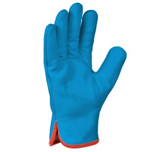 Guantes de Trabajo de Cuero Amarillo para Uso en Exteriores, Unisex, Protección para Todas las Estaciones - Product Image 3
