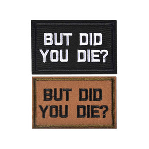 Patch brodé thermocollant personnalisé, grand patch en tissu PU pour vêtements et chapeaux - Product Image 5