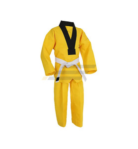 Nuevo Uniforme Tradicional de Taekwondo para Principiantes, 100% Algodón Twill/Lona, Logotipo y Diseño Personalizados, Unisex, de Alta Calidad - Product Image 2
