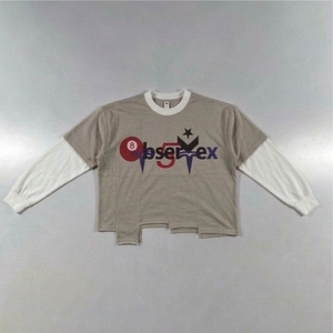 Camisetas Oversize de Algodón 100% de Alto Gramaje con Estampado Gráfico, Estilo Vintage Desgastado y Bajo Cortado, de Corte Holgado para Venta al por Mayor - Product Image 3
