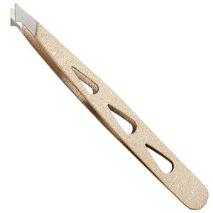 Pinza para Cejas Inclinada con Logotipo Personalizado, Fabricante OEM ODM, Proveedor Mayorista, Bajo MOQ, Pinza para Cejas Duradera de Acero Inoxidable - Product Image 1