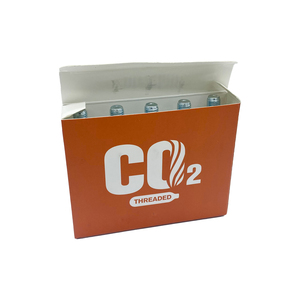 Cartouche de <span class=keywords><strong>gaz</strong></span> CO2 filetée de 16 g pour système de bière pression, mini-fût, distributeur de bière portable - Product Image 5