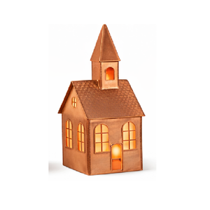 เชิงเทียนโลหะสังกะสีแบบชนบทสำหรับวางบนโต๊ะสไตล์วินเทจ - Product Image 4