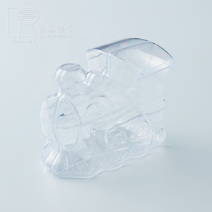 Kwang Hsieh กล่องพลาสติกขนมรูปทรงรถไฟนำกลับมาใช้ใหม่พร้อมฝาปิดด้านบนสำหรับเป็นของขวัญทางธุรกิจ - Product Image 2