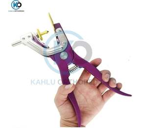 Pinzas Aplicadoras de Etiquetas para Orejas Reutilizables de Alta Calidad con Diseño Personalizado, Acabado Satinado, Etiquetas para Orejas de Oveja, Instrumentos Quirúrgicos Veterinarios KAHLU - Product Image 4