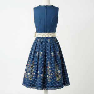 El Mejor Vestido Dirndl para Mujer, Tela Suave, Bordado Alemán, Largo hasta la Rodilla, Ajuste Cómodo, Diseñado para Festivales - Product Image 2