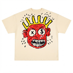 Premium Graphic Print Crew Neck T-Shirt – Casual Short Sleeve Streetwear Tee for <b>Men</b> and Women - Product Image 2