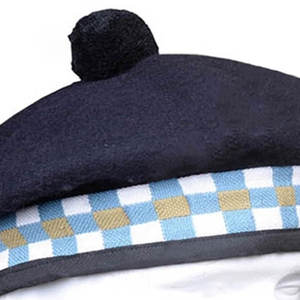 Gorro Tradicional Escocés Clásico Hecho a Mano, el Más Vendido, 100% Lana de Alta Calidad, Gorros Balmoral con Diseño a Cuadros, Venta al Por Mayor - Product Image 5