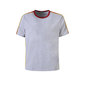 Camiseta Premium para Hombre, 100% Algodón, 220gsm, Cuello Redondo, Corte Ajustado, Transpirable, Anti-Encogimiento, con Ribete en Contraste - Product Image 1